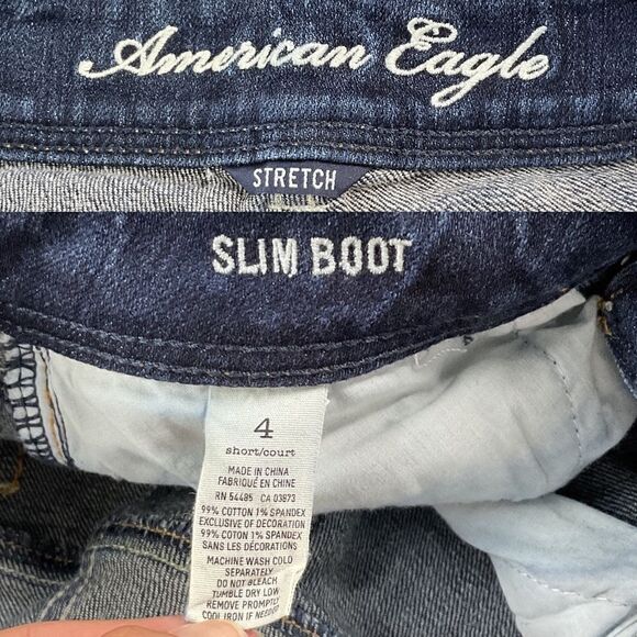 American Eagle Outfitters Distressed Custom Cutoff Shorts 4 - Picture 4 of 4